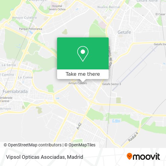 mapa Vipsol Opticas Asociadas