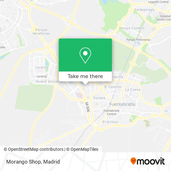 mapa Morango Shop