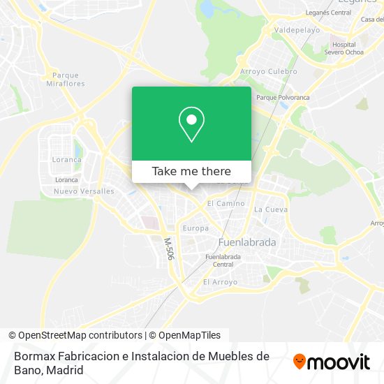 Bormax Fabricacion e Instalacion de Muebles de Bano map