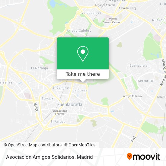 Asociacion Amigos Solidarios map