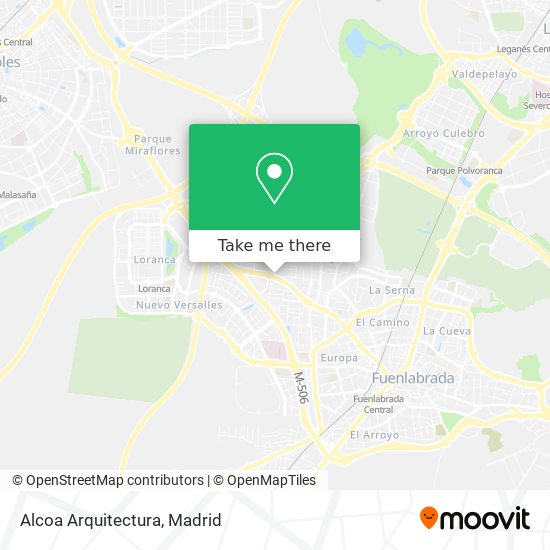 Alcoa Arquitectura map