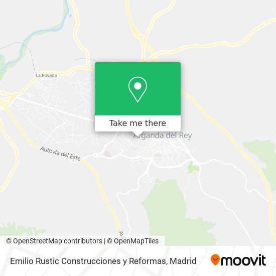 Emilio Rustic Construcciones y Reformas map