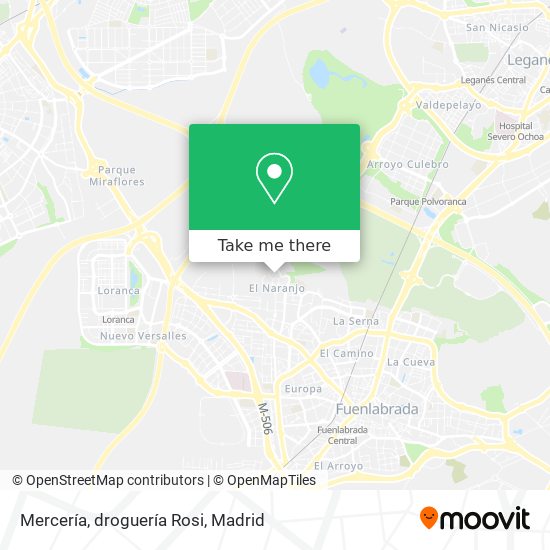 Mercería, droguería Rosi map
