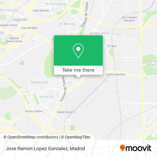 Jose Ramon Lopez Gonzalez map