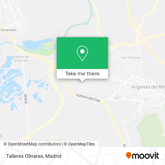 Talleres Olivares map