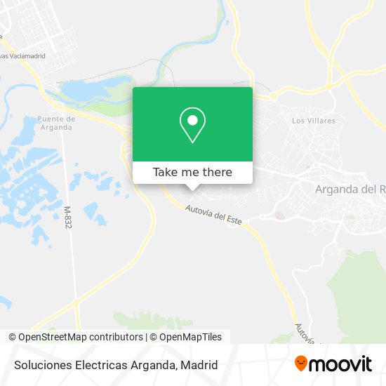 Soluciones Electricas Arganda map