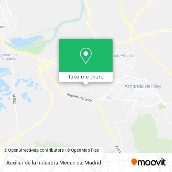 Auxiliar de la Industria Mecanica map