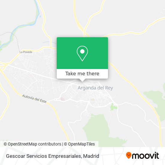 Gescoar Servicios Empresariales map