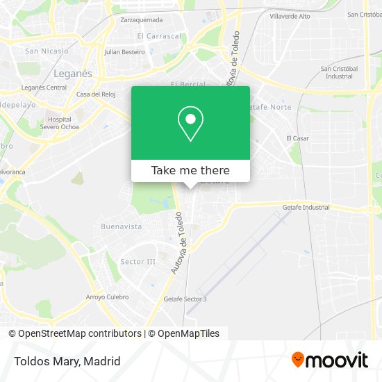 Toldos Mary map