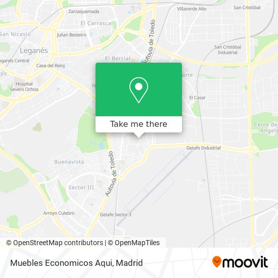 mapa Muebles Economicos Aqui