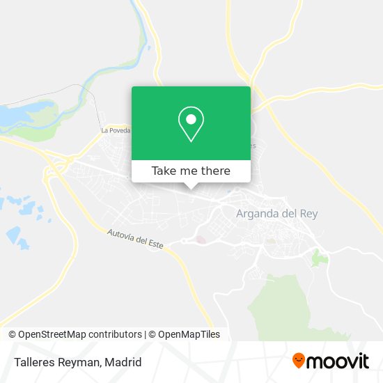 Talleres Reyman map