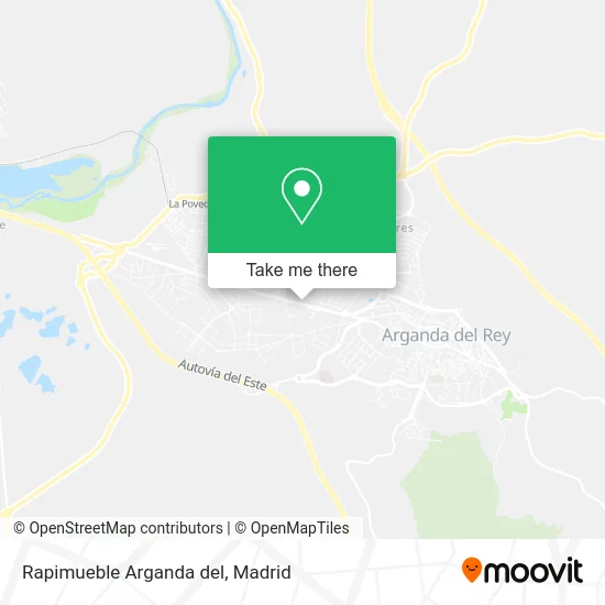 Rapimueble Arganda del map