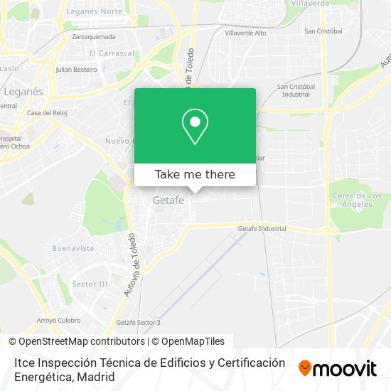 Itce Inspección Técnica de Edificios y Certificación Energética map