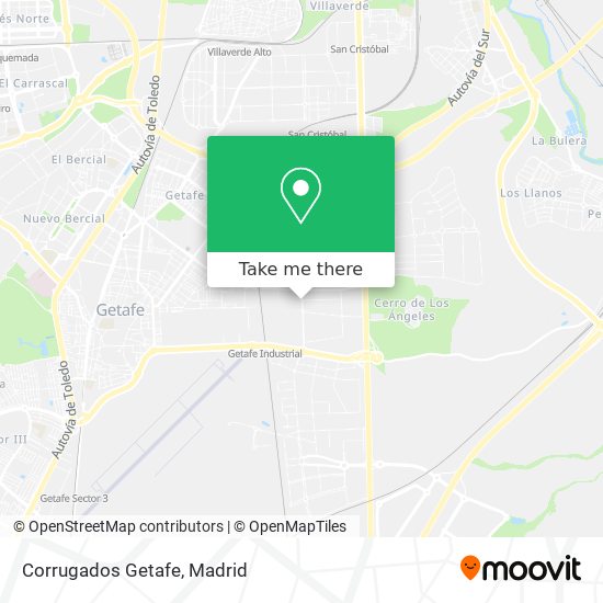 Corrugados Getafe map