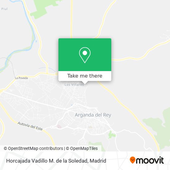 Horcajada Vadillo M. de la Soledad map