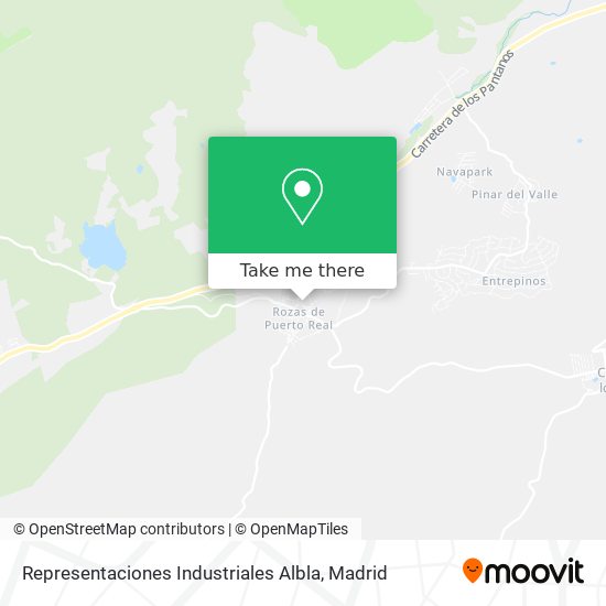Representaciones Industriales Albla map
