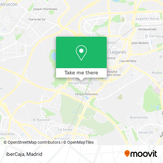 iberCaja map