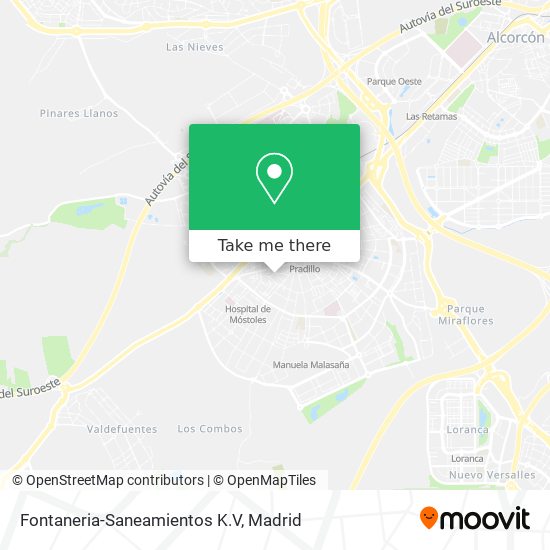 Fontaneria-Saneamientos K.V map