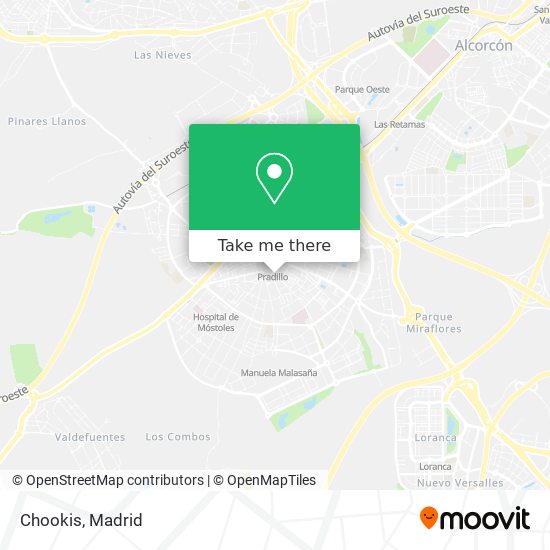 Chookis map