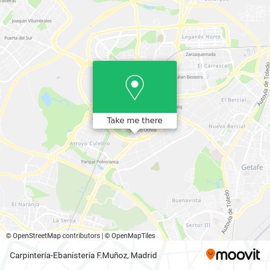 Carpintería-Ebanistería F.Muñoz map