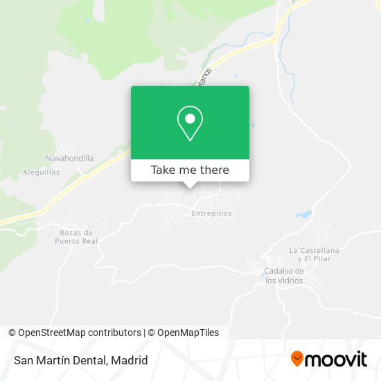 San Martín Dental map