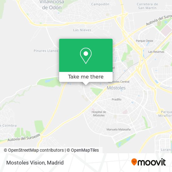 Mostoles Vision map