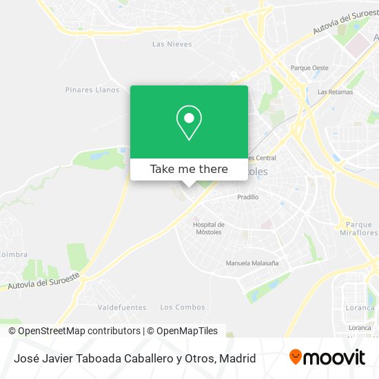 mapa José Javier Taboada Caballero y Otros