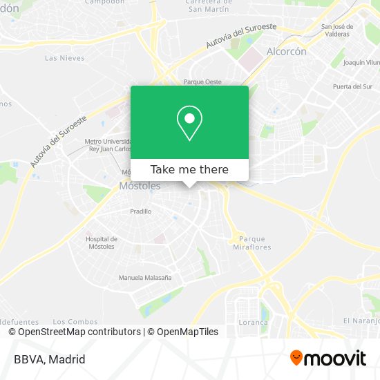 BBVA map