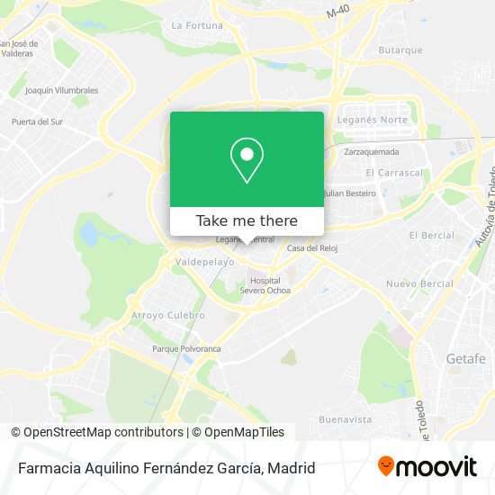 Farmacia Aquilino Fernández García map