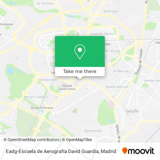 Eadg-Escuela de Aerografía David Guardia map