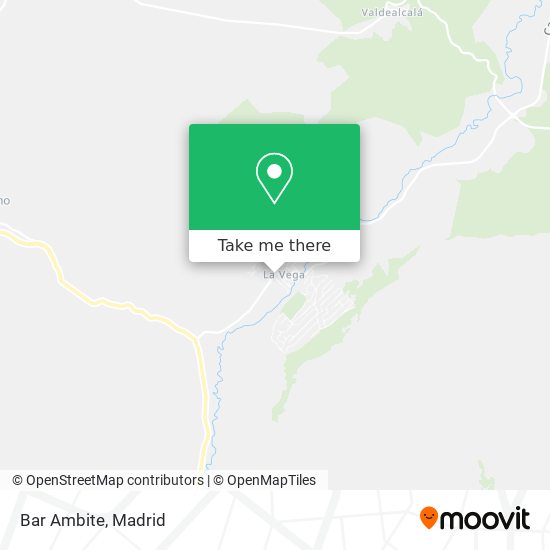 mapa Bar Ambite