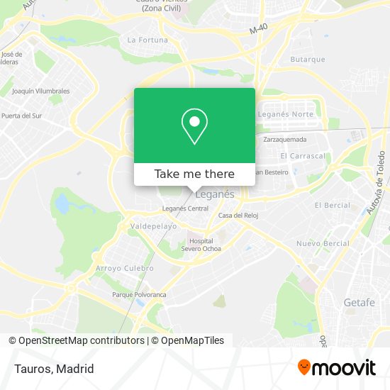 mapa Tauros