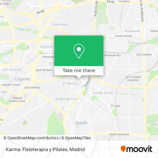 Karma: Fisioterapia y Pilates map