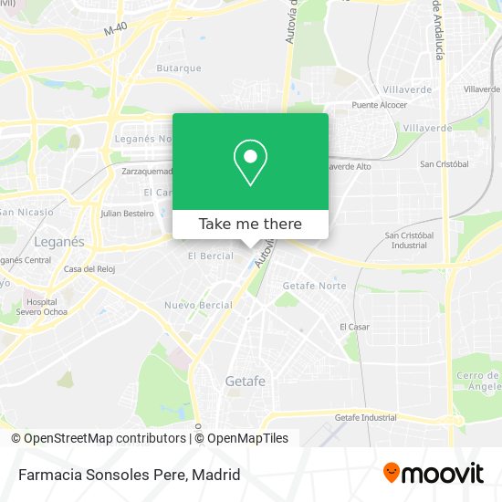 Farmacia Sonsoles Pere map