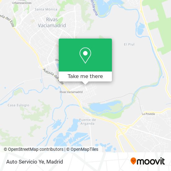 Auto Servicio Ye map