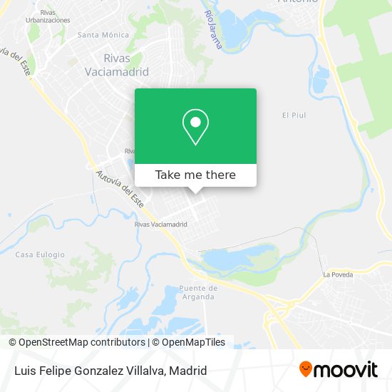 Luis Felipe Gonzalez Villalva map