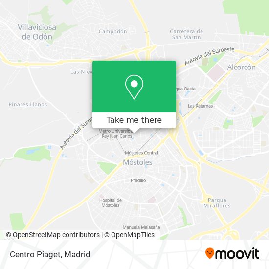 mapa Centro Piaget