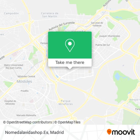 Nomedalavidashop.Es map