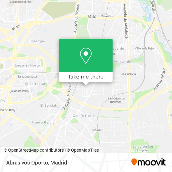 Abrasivos Oporto map