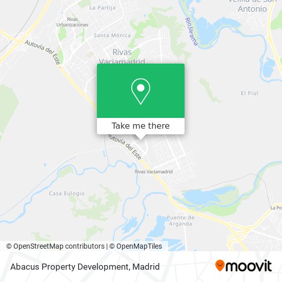 mapa Abacus Property Development