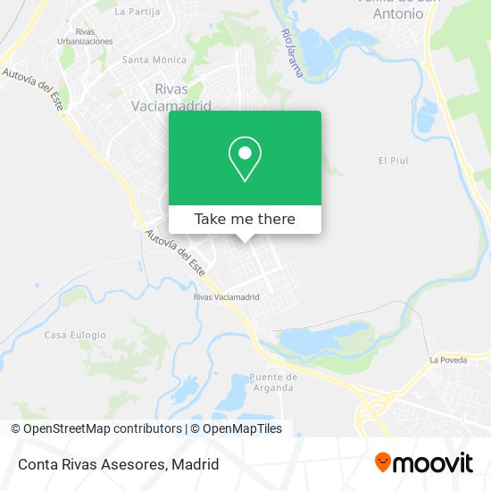 Conta Rivas Asesores map