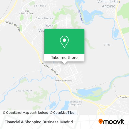 mapa Financial & Shopping Business