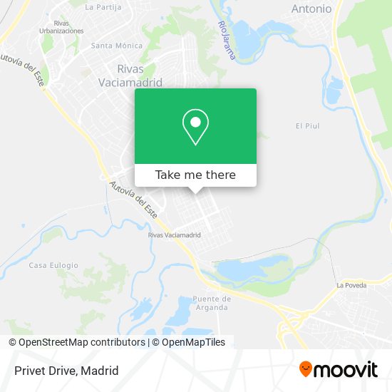 Privet Drive map