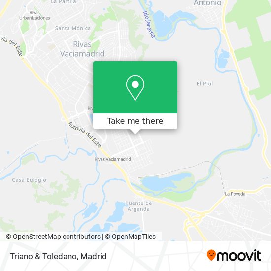 Triano & Toledano map