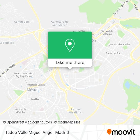 Tadeo Valle Miguel Angel map