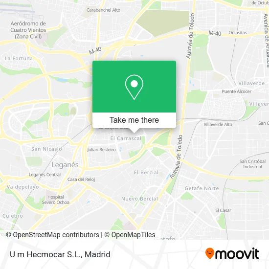 U m Hecmocar S.L. map