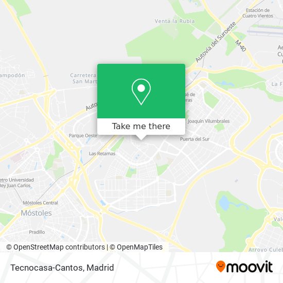 Tecnocasa-Cantos map