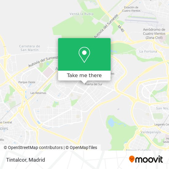 mapa Tintalcor