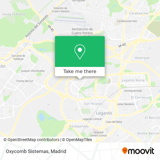 Oxycomb Sistemas map