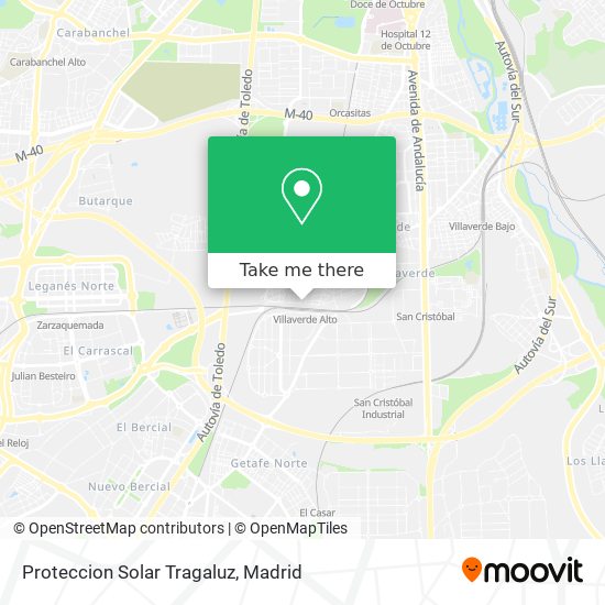 Proteccion Solar Tragaluz map